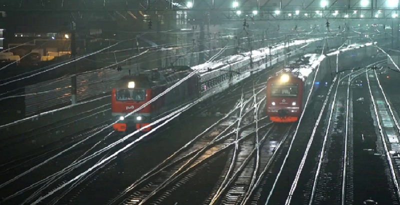 ночной экспресс Свердловской железной дороги